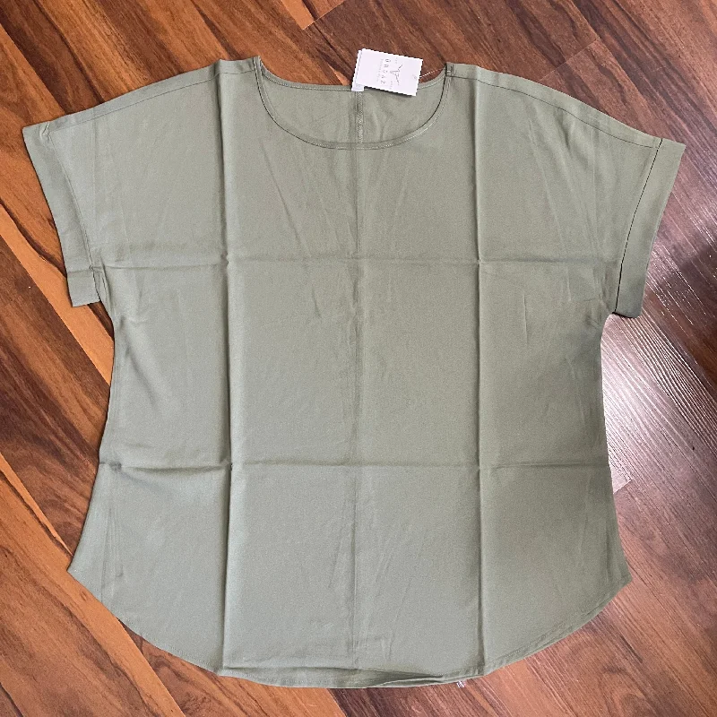 Olive Woven Top