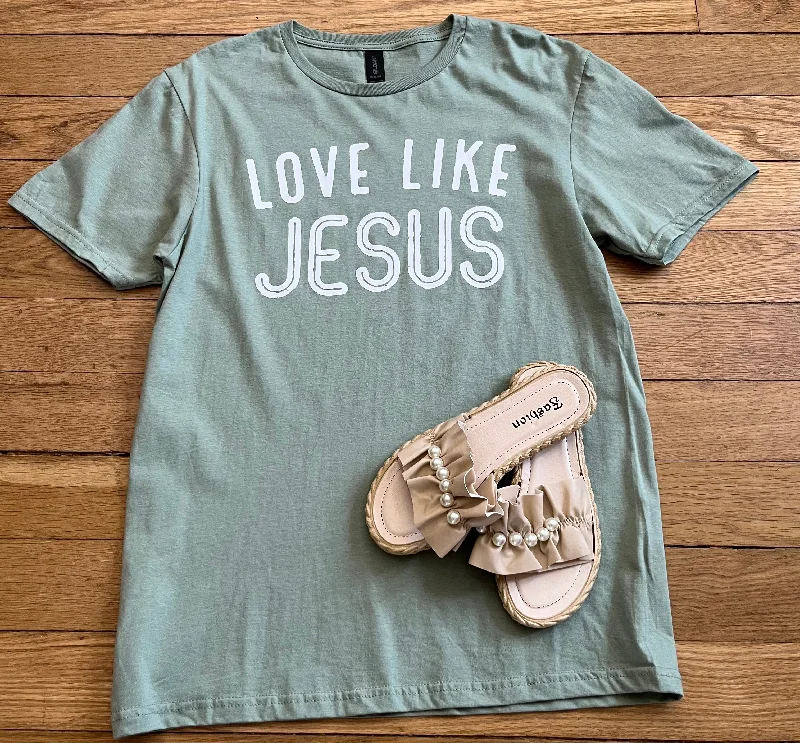 Tops- Love Like Jesus Tee