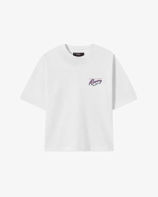 BACANO CROPPED TEE WHITE