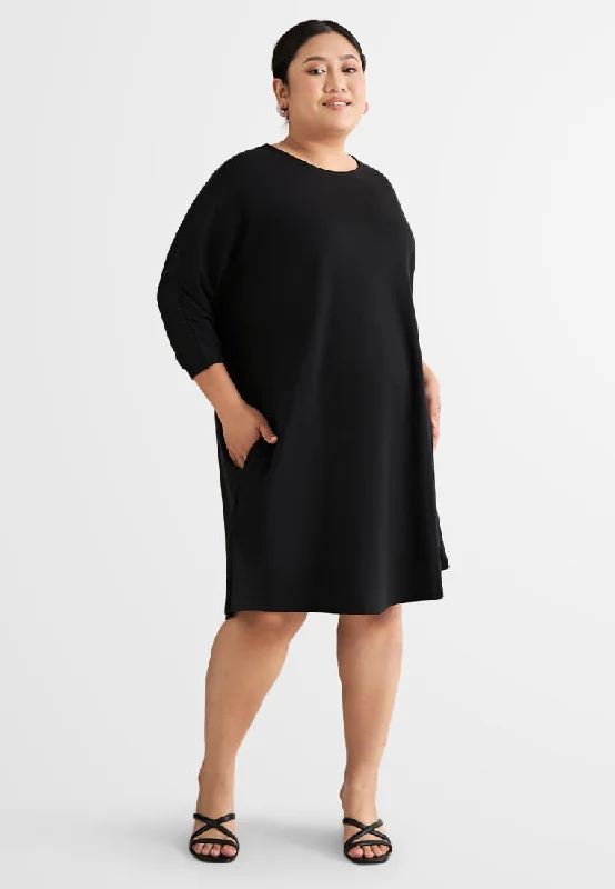 Celina Cuffed 3/4 Sleeve Dress Tee