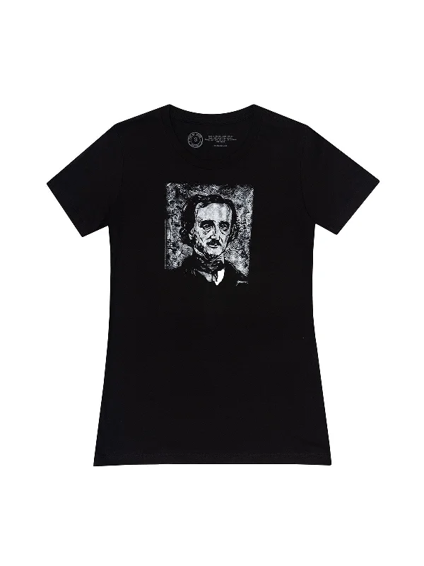 Edgar Allan Poe Melancholy Women's Crew T-Shirt