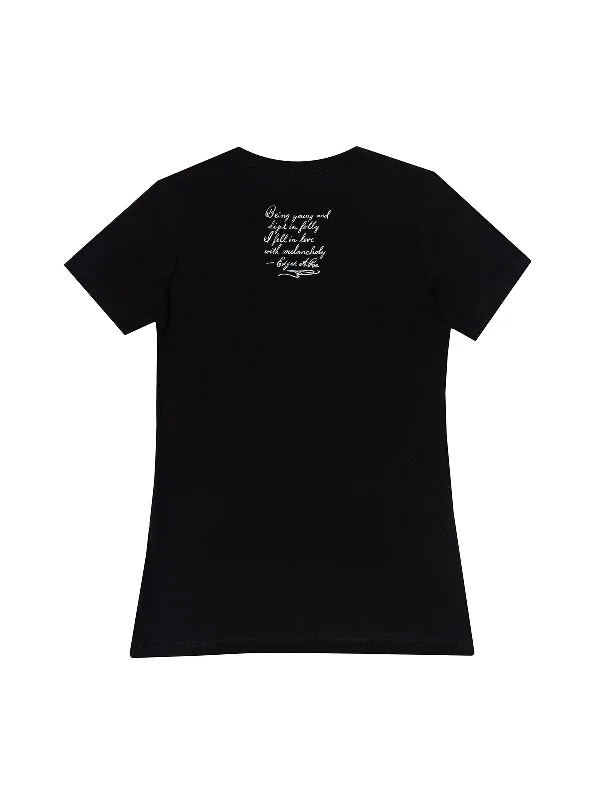 Edgar Allan Poe Melancholy Women's Crew T-Shirt