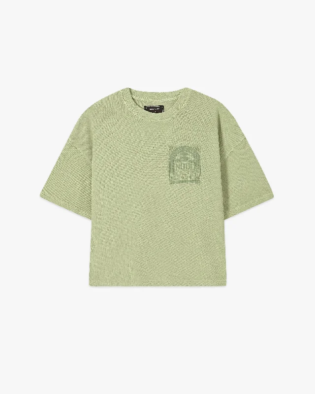 JOURNEY BOXY TEE GREEN