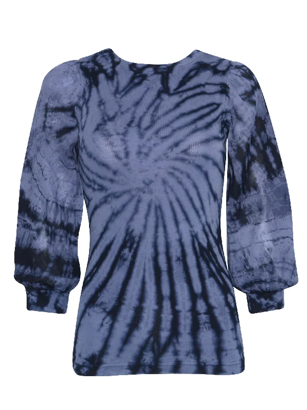 Blue/Black Spiral / XL