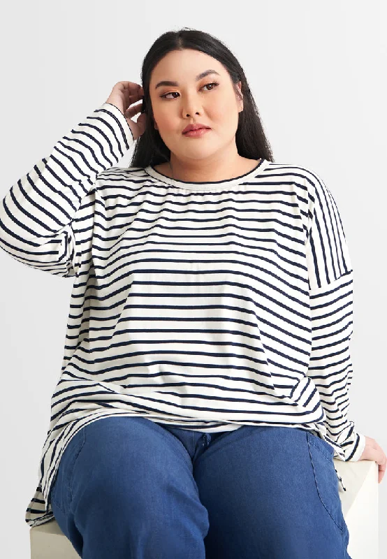 Mellie Stripe Long Sleeve Tee