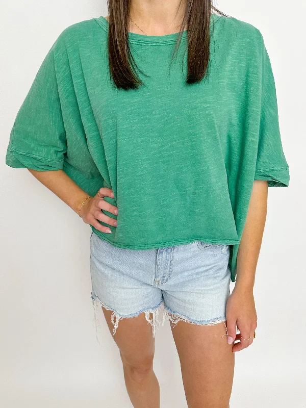 Boxy Mineral Slouch Tee