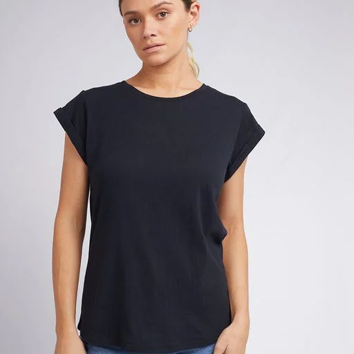 Silent Theory Lucy Tee Black