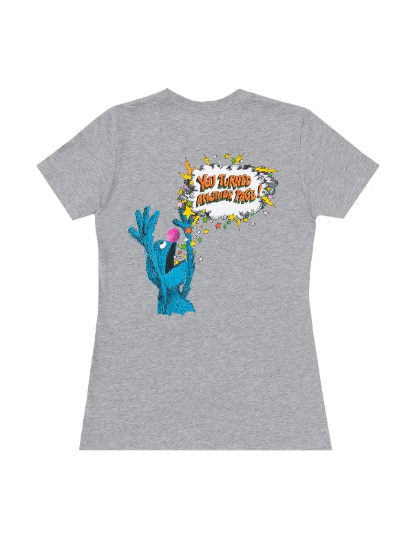 Sesame Street - The Monster at the End of This Book Women's Crew T-Shirt