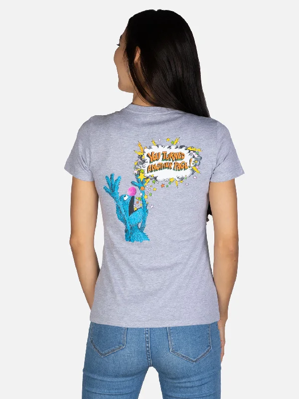 Sesame Street - The Monster at the End of This Book Women's Crew T-Shirt