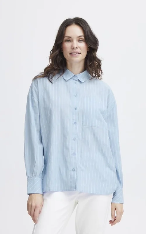 Fransa- Pin Button Blouse