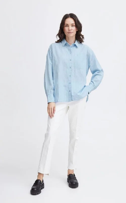 Fransa- Pin Button Blouse