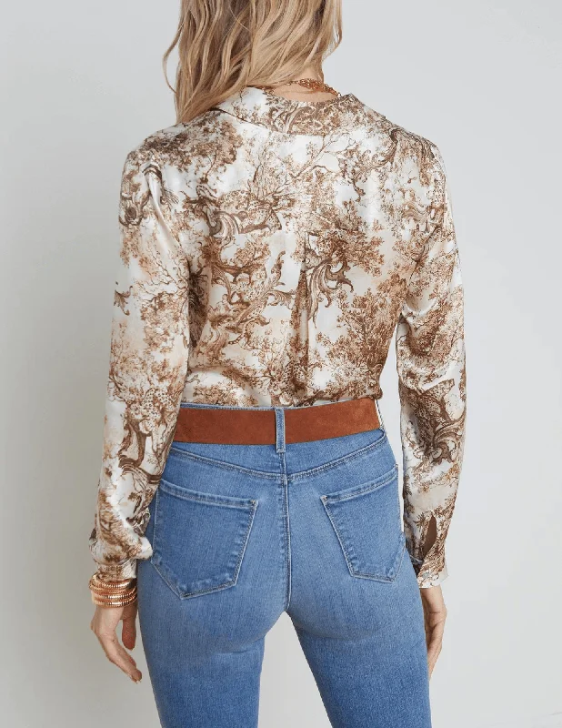 L'Agence Tyler Long Sleeve Blouse