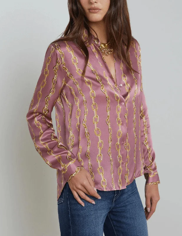 L'Agence Tyler Long Sleeve Blouse