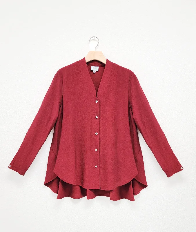 Niche - Rayon - Ash Blouse - Brick