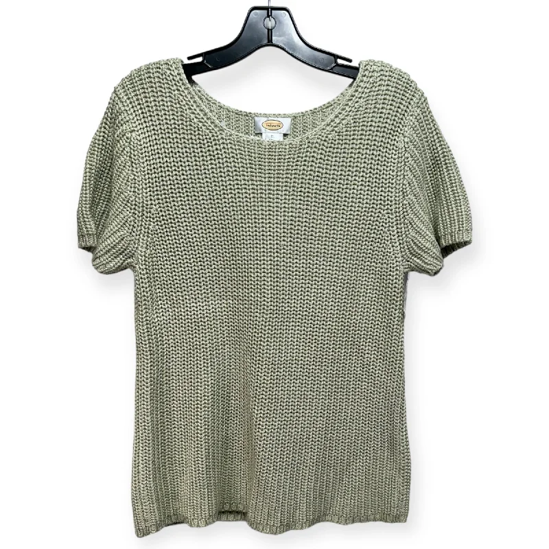 Silk Sweater By Talbots In Green, Size: Xl