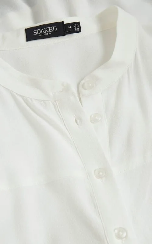 Soaked in Luxury - Helia Button Down Blouse