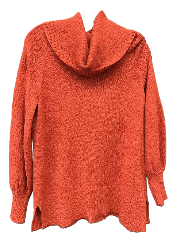 Sweater By Anthropologie In Orange, Size: Xs