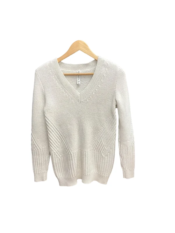 Sweater By Athleta In White, Size: Xxs