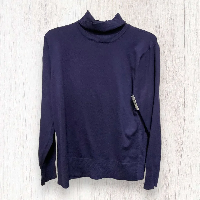 Sweater By Cable And Gauge In Navy, Size: Xl