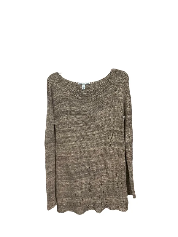 Sweater By Clothes Mentor In Brown, Size: S