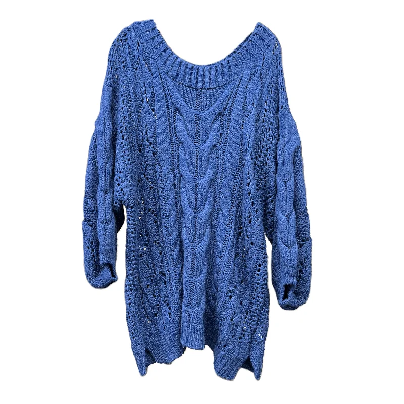 Sweater By Fantastic Fawn In Blue, Size: S