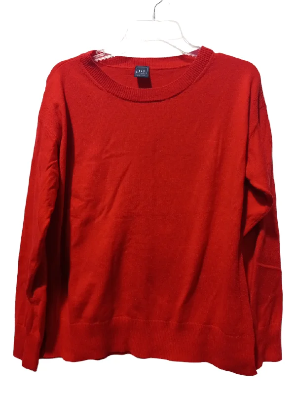 Sweater By Gap In Red, Size: L