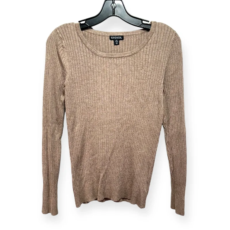 Sweater By George In Brown, Size: L