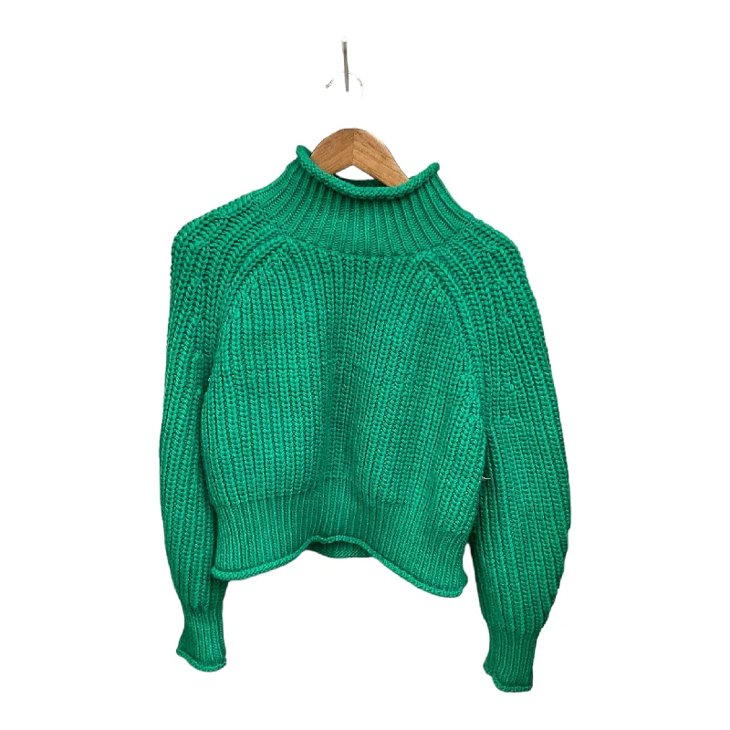 Sweater By H&m In Green, Size: L