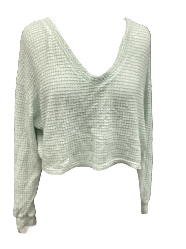 Sweater By Hollister In Green, Size: Xs