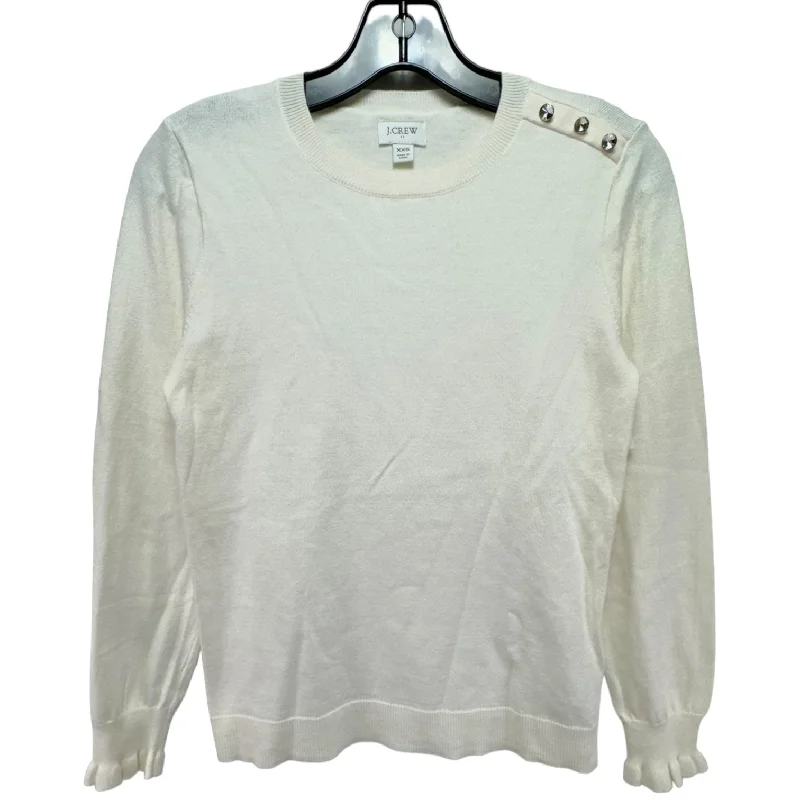 Sweater By J. Crew In Cream, Size: Xs