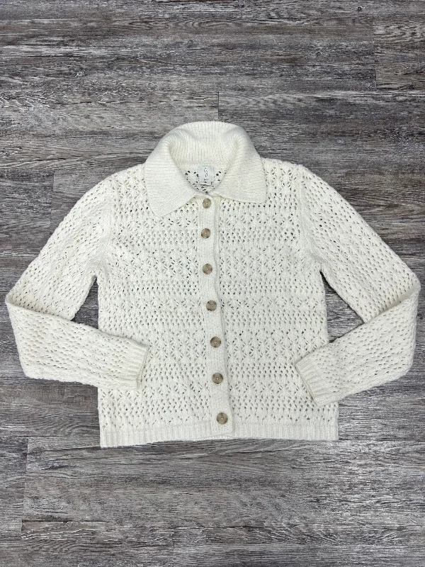 Sweater By Joie In White, Size: M