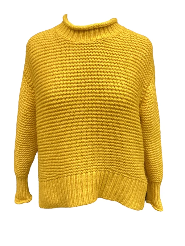 Sweater By Loft In Yellow, Size: S