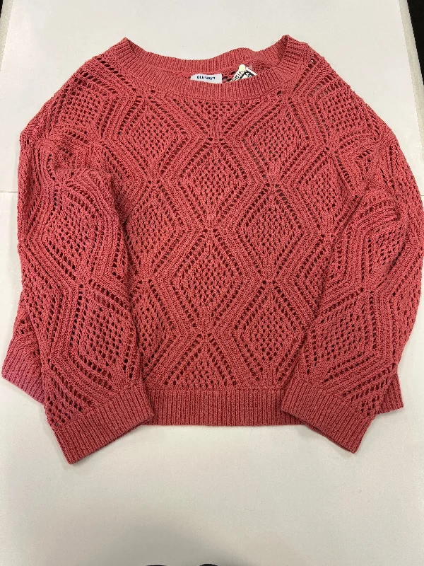 Sweater By Old Navy In Coral, Size: L