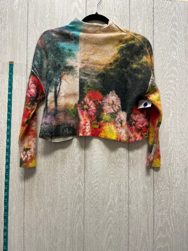 Sweater By Pilcro In Floral Print, Size: Xs