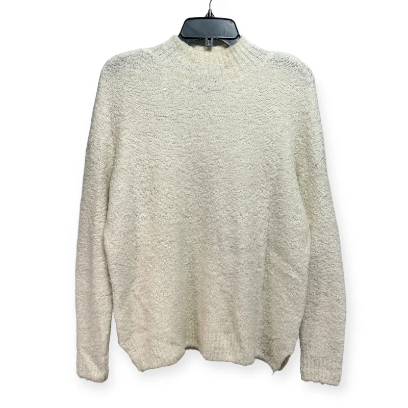 Sweater By Saks Fifth Avenue In Cream, Size: S