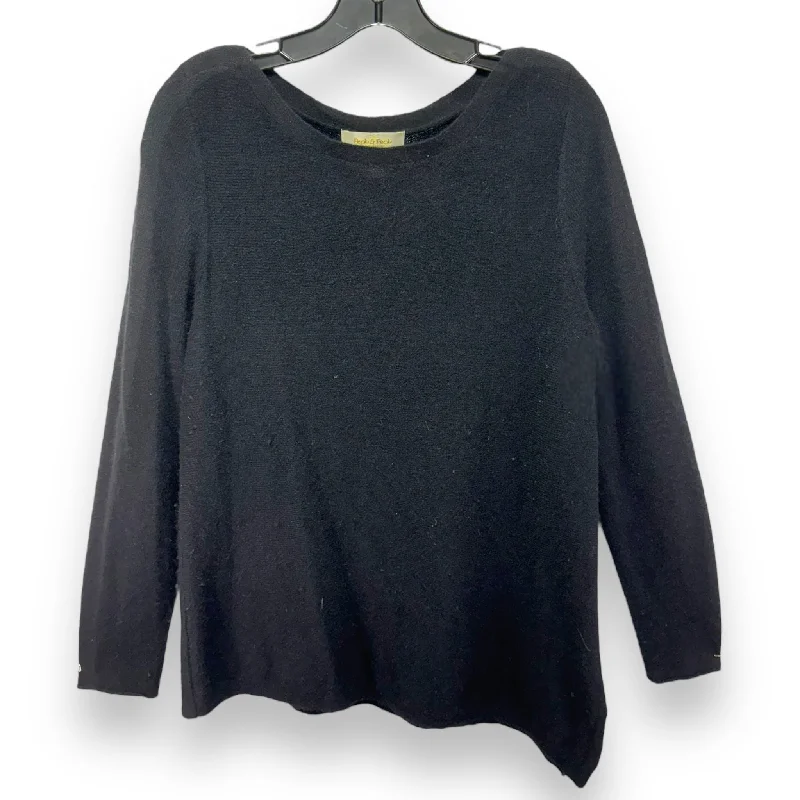 Sweater Cashmere By Peck And Peck In Black, Size: L