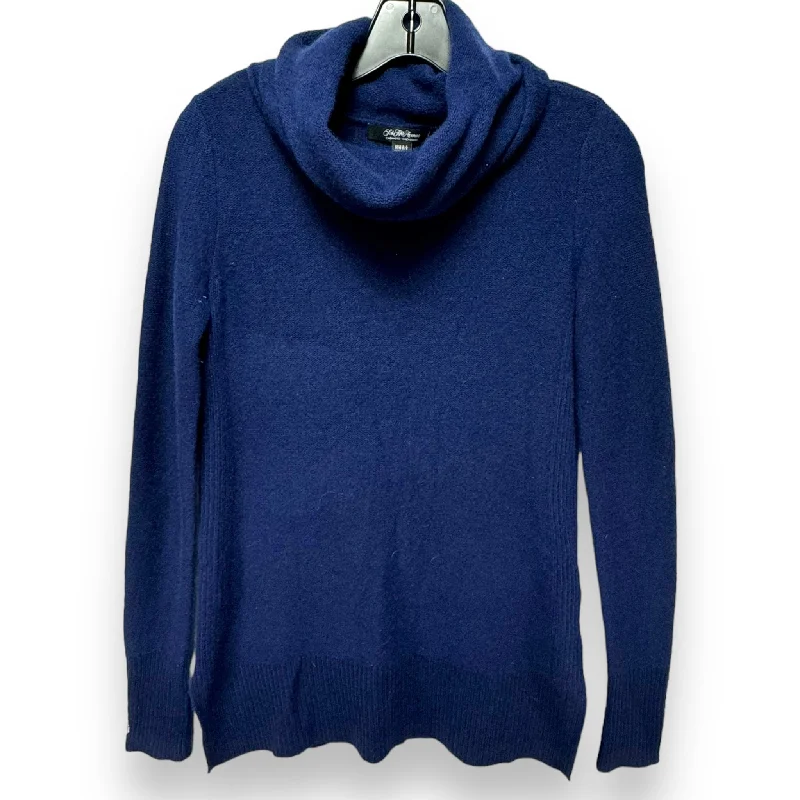 Sweater Cashmere By Saks Fifth Avenue In Blue, Size: Xs