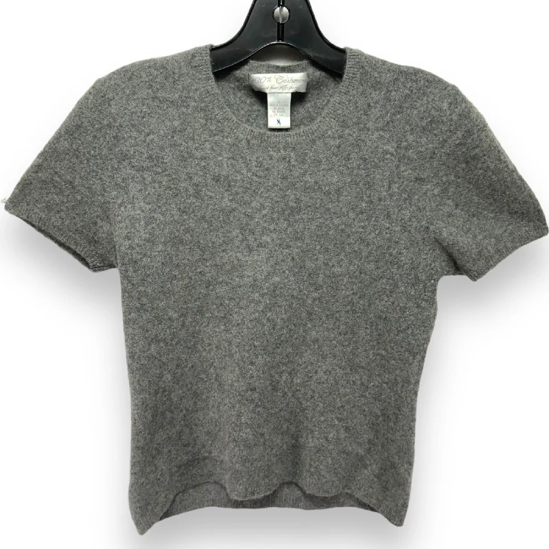 Sweater Cashmere By Unbranded In Grey, Size: S