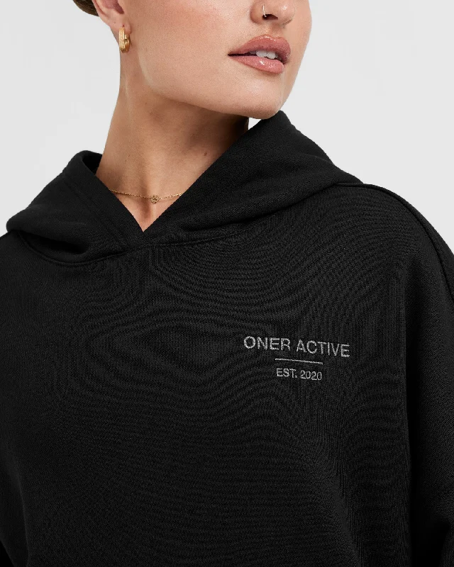 All Day Est 2020 Oversized Hoodie | Black