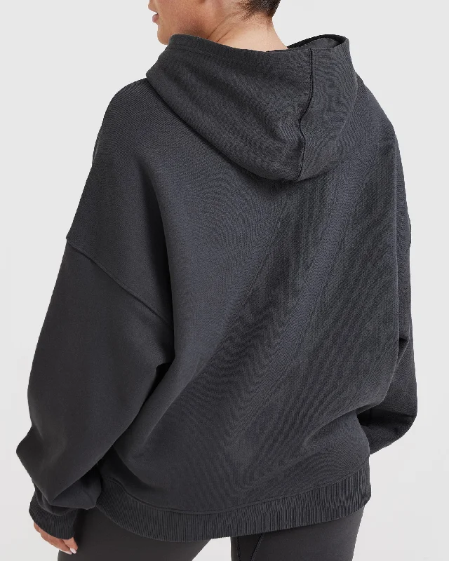 All Day Oversized Hoodie | Coal