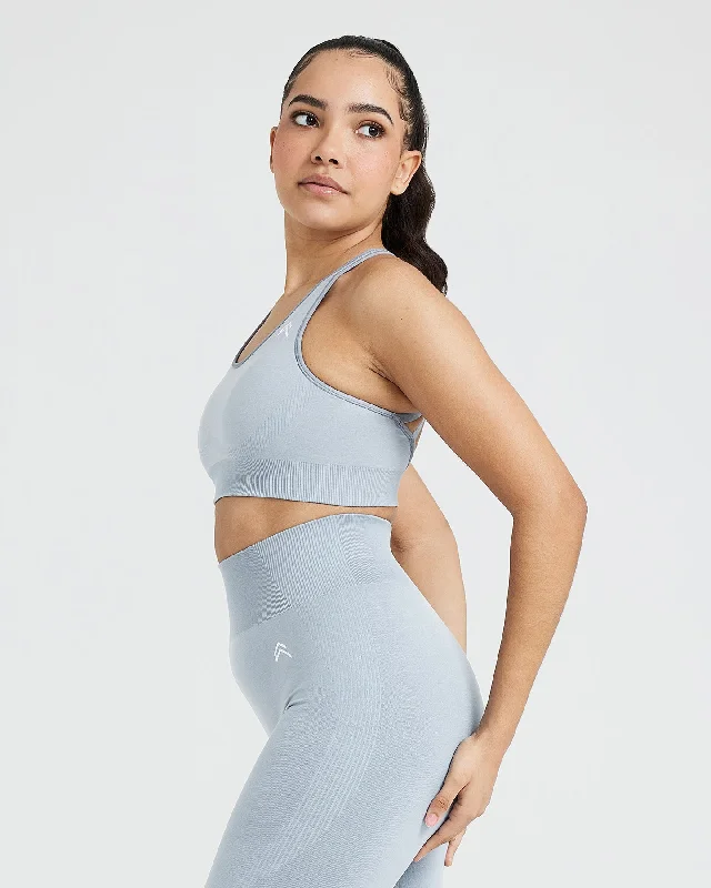 Classic Seamless 2.0 Bralette | Smoke Grey Marl