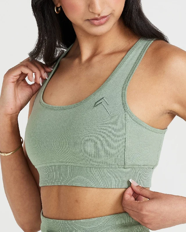 Classic Lounge Bralette | Sage