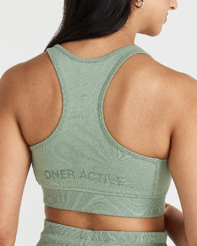 Classic Lounge Bralette | Sage