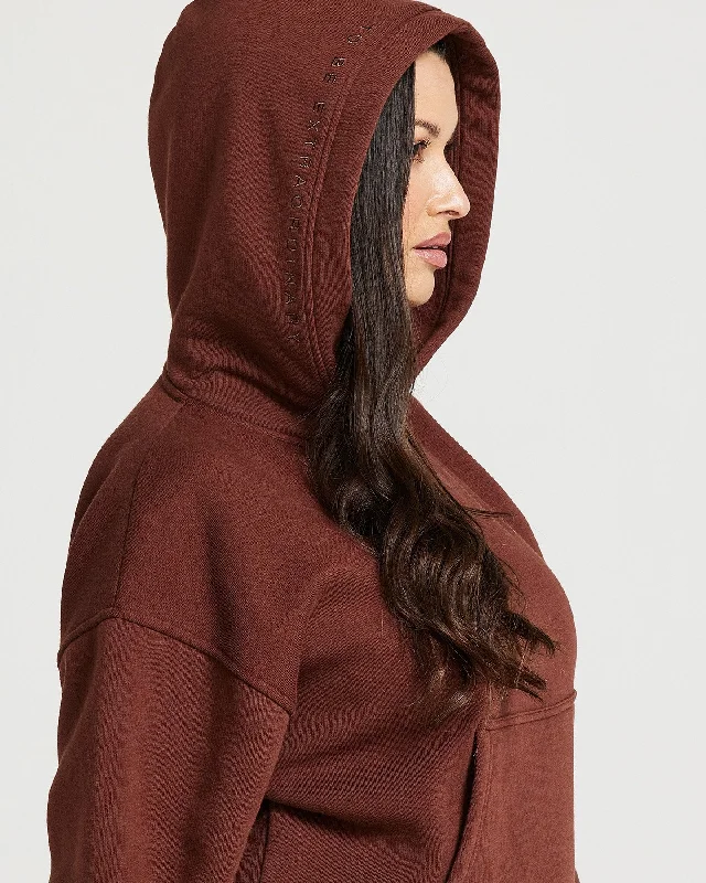 Classic Lounge Hoodie | Deep Cocoa