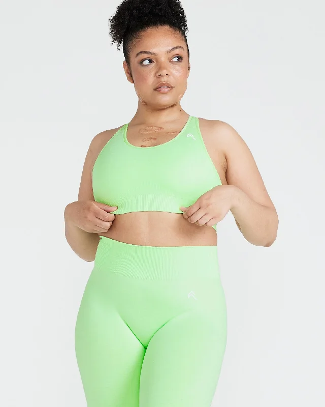 Classic Seamless 2.0 Bralette | Zest Marl