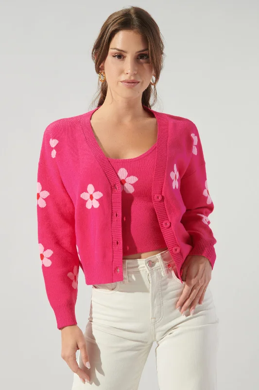 Daisy Mae Cropped Cardigan