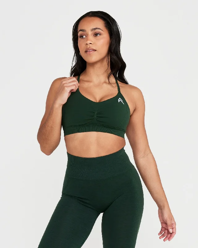 Effortless Micro Bralette | Evergreen