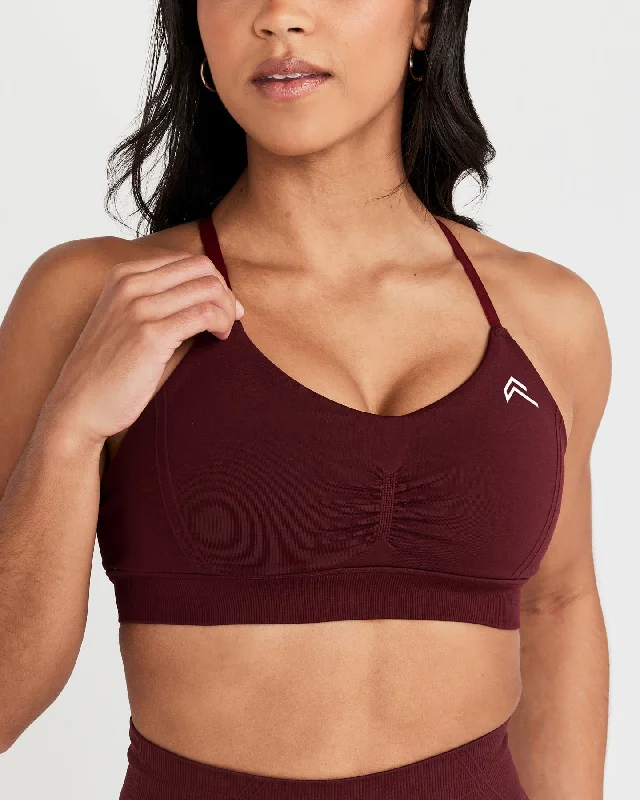 Effortless Micro Bralette | Rosewood