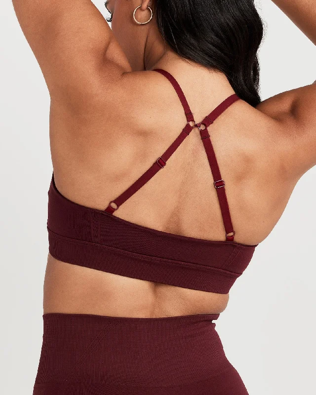 Effortless Micro Bralette | Rosewood