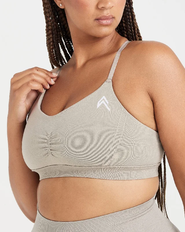 Effortless Micro Bralette | Warm Sand